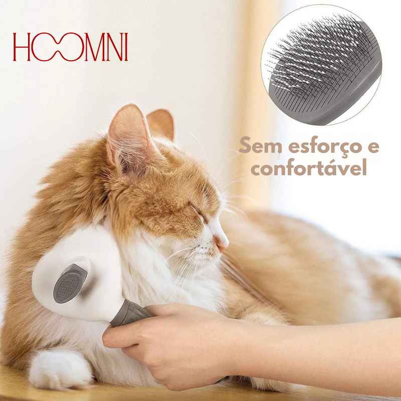 Escova Auto-limpante para Pets - HOOMNI