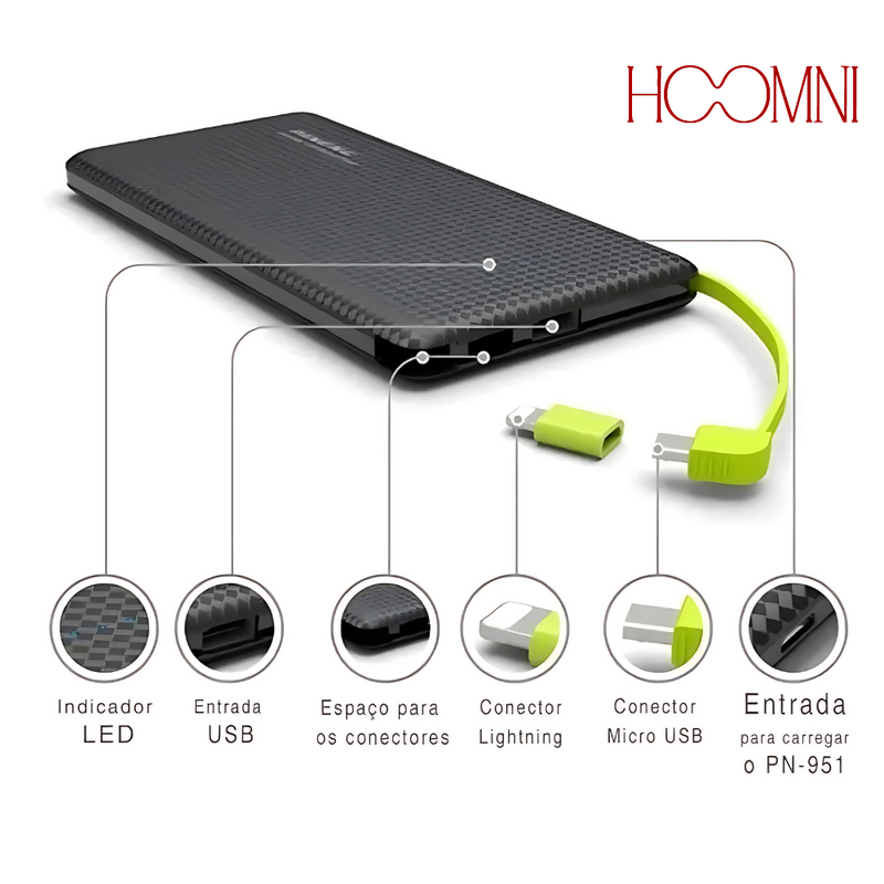 Carregador portátil - Hoomni PowerMax